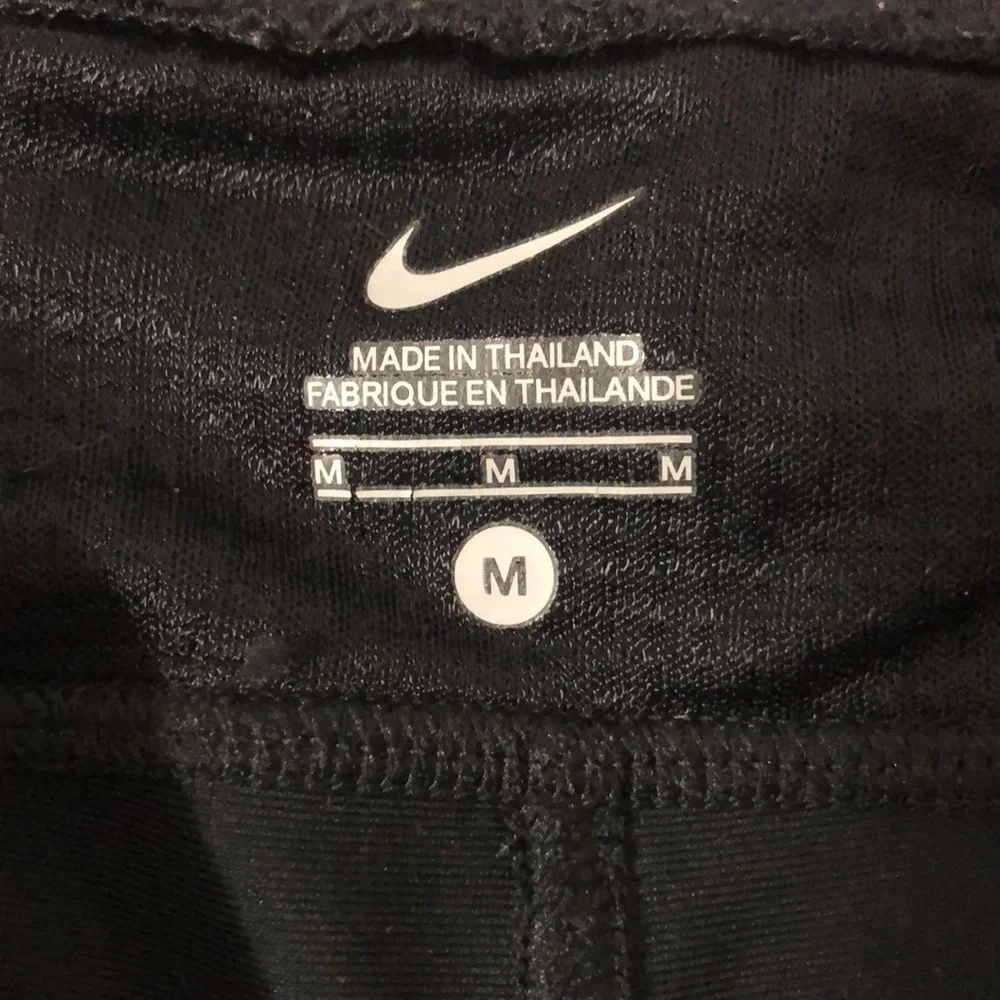 Nike Black Track Running Athletic Pants Size Medium